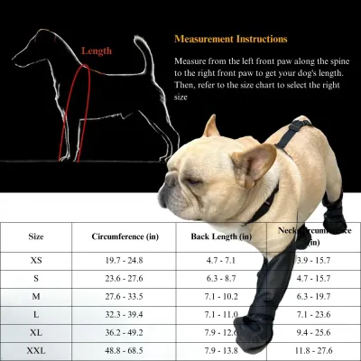 dog shoes Designed with a waterproof outer layer and anti-slip rubber sole, these dog boots ensure durability and protection for paws in all weather conditions. Perfect for all-season use.