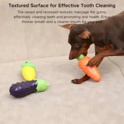 carrot corn vegetable dog toys