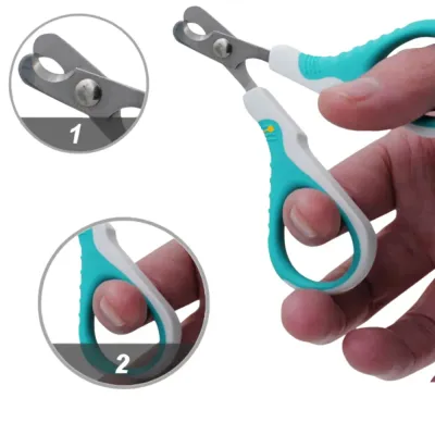 Tilt Blade Stainless Steel Cat Nail Clippers Usage Curved Blade Stainless Steel Cat Nail Clippers