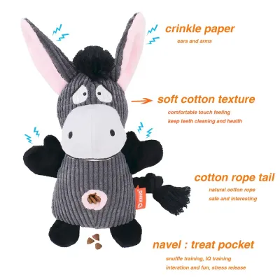 Interactive dog toy Crunching sound dog toy