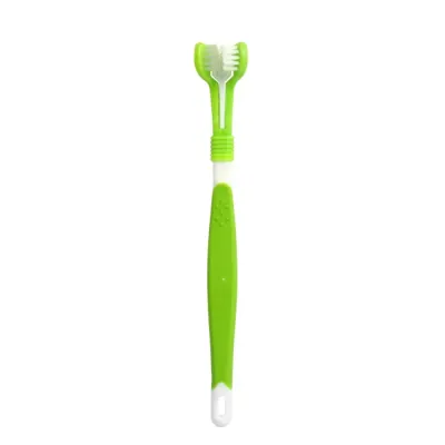 Green Dog Toothbrush