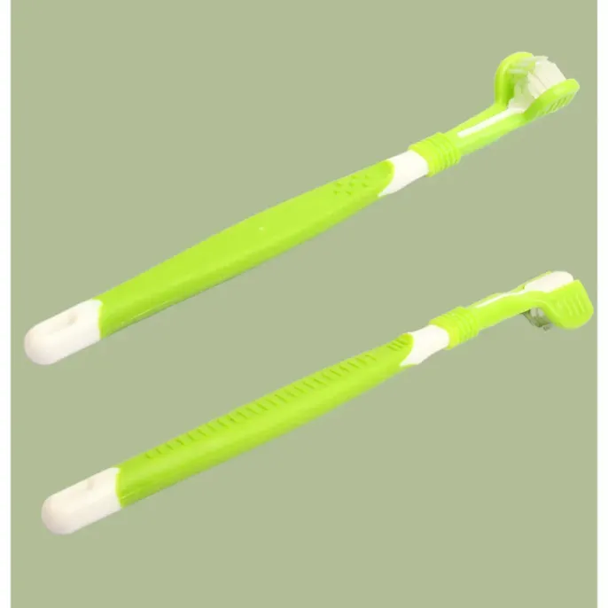 Dog Toothbrush Three Sided Dog Toothbrush Three Sided