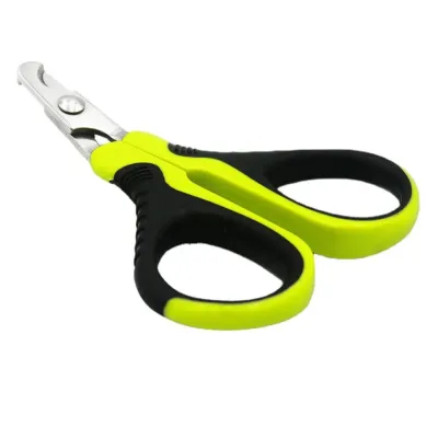 Tilt Blade Stainless Steel Cat Nail Clippers Green&Black Curved Blade Stainless Steel Cat Nail Clippers