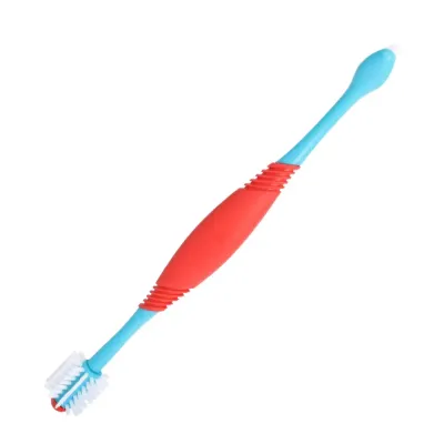 Dog Toothbrush with Non-Slip Handle Dog Toothbrush with Non-Slip Handle