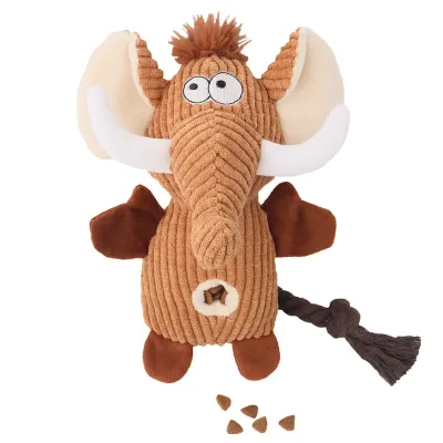 Treat dispensing dog toy Corn fabric dog toy