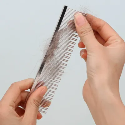 Rounded Corners Dual Tooth Cat Comb Rounded Corners Dual Tooth Cat Comb