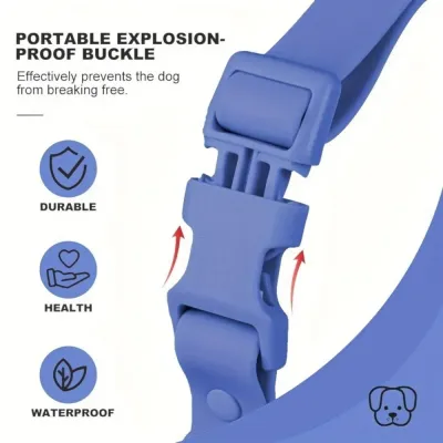 adjustable pvc dog collar