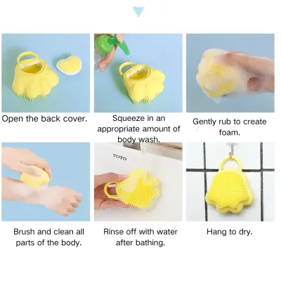 Wholesale silicone dog bath brush Wholesale silicone dog bath brush