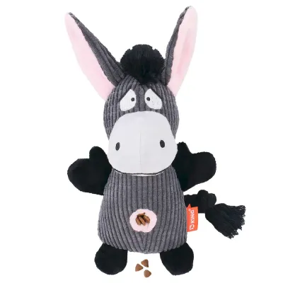 Grey donkey dog toy Pet interactive toy