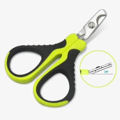 Tilt Blade Stainless Steel Cat Nail Clippers Angled Curved Blade Stainless Steel Cat Nail Clippers