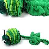 Dog Chew Toy Fun Design Teething Toy Display Caterpillar Sniffing and Teething Dog Chew Toy