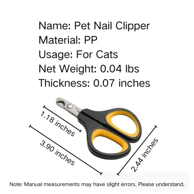 Stainless Steel Cat Nail Clippers Size Stainless Steel Cat Nail Clippers Safety Cut