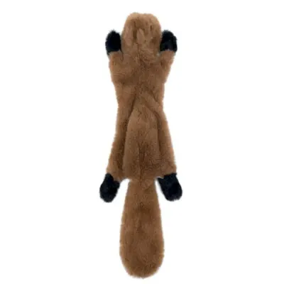 squirrel no stuffing dog toy