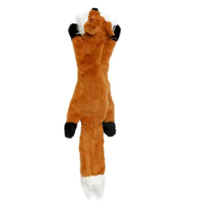 fox no stuffing dog toy
