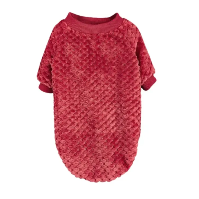 Warm Soft Coral Fleece Pet Clothes