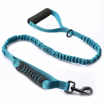 dog training leash pulling (1) This leash's stretchable design helps reduce the risk of injury from sudden pulls, making it ideal for medium and large pets, ensuring a controlled and safe walking experience.