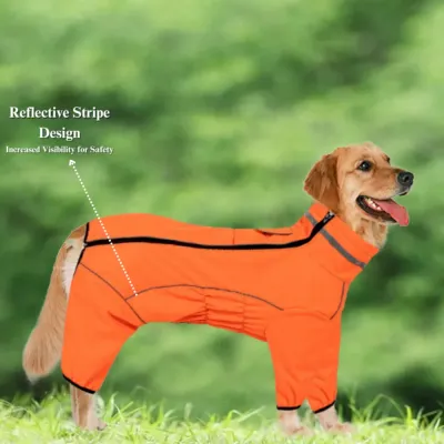 side zipper dog warm suit