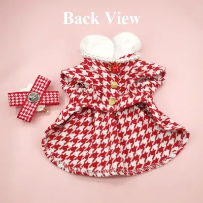 Small dog winter coat Bichon dog coat