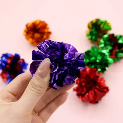 crinkle paper cat ball crinkle paper cat ball