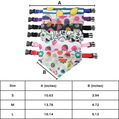 The durable iron ring on the pet bandana allows for easy attachment of a leash or harness, adding both style and functionality to your pet’s outfit.
