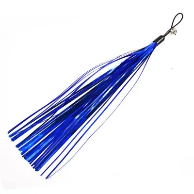 Perfect for retailers, these crinkle paper and tassel replacement heads will keep cats entertained while also extending the life of cat wand toys.