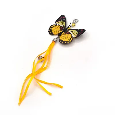 Ideal for cats of all ages, this butterfly-shaped teaser replacement head helps promote physical and mental stimulation, fostering a stronger bond between you and your pet.