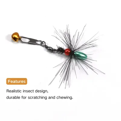 Built to last, this insect-shaped replacement head for cat wands is ideal for engaging your cat’s natural instincts.
