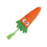This interactive dog toy with high-quality cotton rope and crinkle paper is perfect for chewing, tug-of-war, and promoting healthy teeth, keeping dogs engaged and entertained.