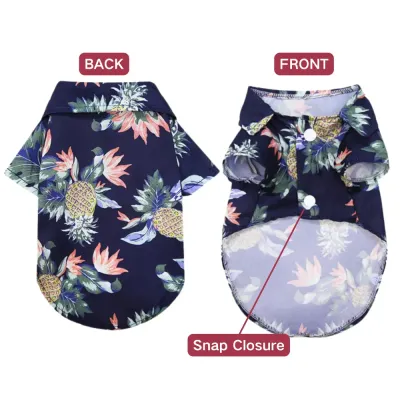 dog beach shirt (2) The lightweight and breathable fabric of this shirt makes it perfect for hot summer days, offering superior comfort for pets. Pet businesses can confidently stock this item for customers looking for comfortable summer clothing for their dogs.