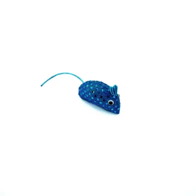 cat toy (3) Crafted for durability and fun, this multi-color sequin cat toy provides the perfect self-entertaining activity for your feline friend.