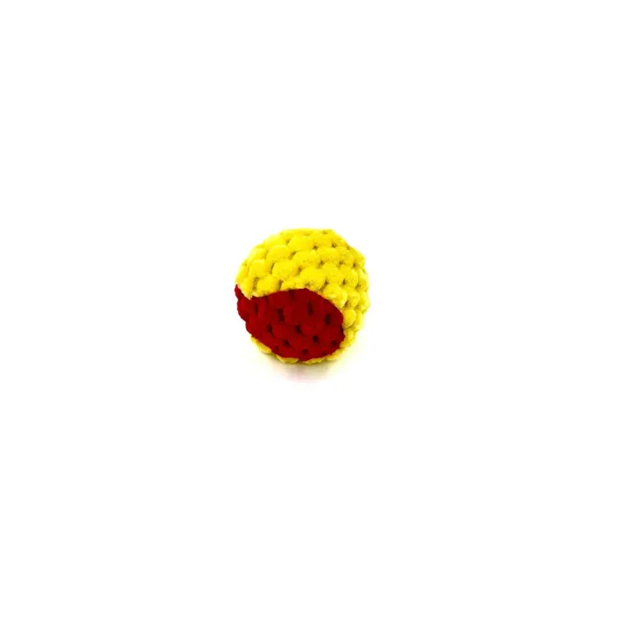 cat toy ball (8) Interactive double-ball toy made with durable pineapple velvet for engaging play and healthy exercise, perfect for cat owners and businesses alike.