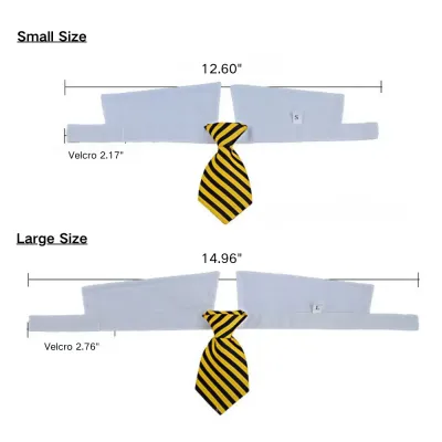 Pet Necktie Collar Size Pet Necktie Collar Dog Collar Cat Collar
