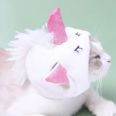 Made from soft, high-quality fabric, this unicorn headpiece is gentle on pets’ skin, ensuring comfort throughout Halloween celebrations and beyond.