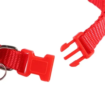 Cute Pet Safery Collar with Plaid Bow and Bell Adjustable