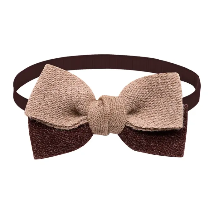 bow tie for dogs (11) Fashionable Melard color series pet bow tie with adjustable strap, offering a classic and stylish look for dogs and cats, perfect for the autumn and winter seasons.