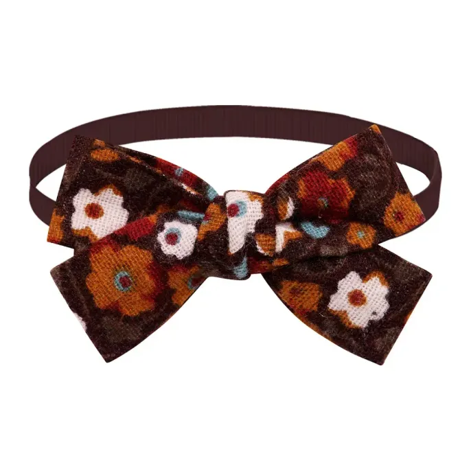 bow tie for dogs (10) High-Quality Fabric: Made from premium, soft fabric, this bow tie is gentle on pets’ skin while providing a sleek, polished appearance. T