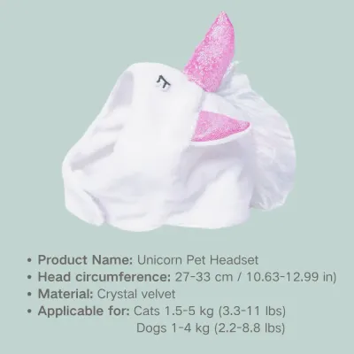 Universal fit with an adjustable strap ensures this headpiece can comfortably fit a wide range of small to medium-sized pets, making it a versatile costume accessory.