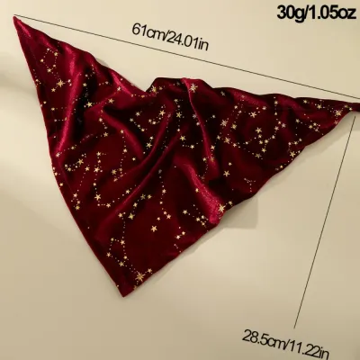Geometric dog scarf Geometric dog scarf