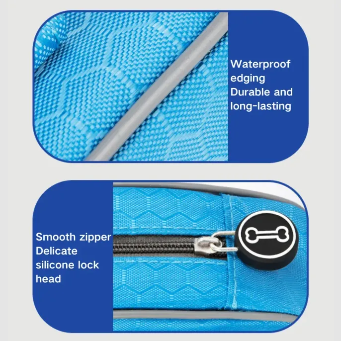 Quick-Access Design with Silicone Lock: The dispenser includes a finely designed silicone lock that secures the bags in place. 