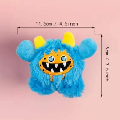 With a squeaker and random bounce action, this toy keeps pets engaged and entertained, making it a great option for pet owners who want to provide their pets with both mental stimulation and physical exercise.