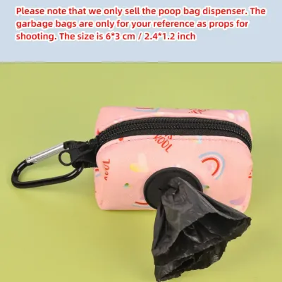 Dog Waste Bag Dispenser (2) Practical for Everyday Use: The dispenser’s compact size and secure design make it an ideal solution for everyday walks.