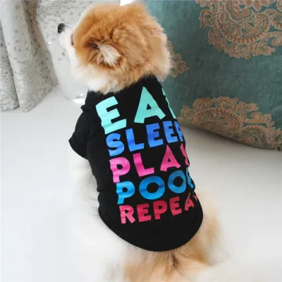 small dog clothing daily wear dog T-shirt