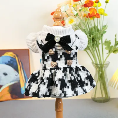 Boutique Winter Dress for Dogs and Cats