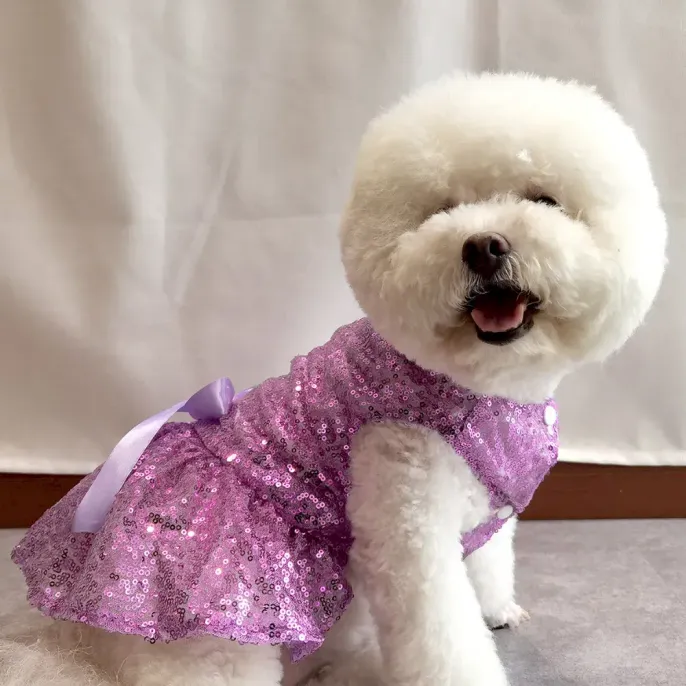 wedding dress for pets elegant pet clothing