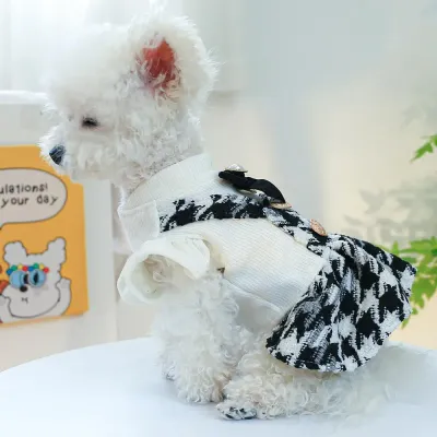 Boutique Winter Dress for Dogs and Cats