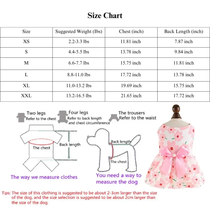 bellflower pet dress bellflower pattern pet dress