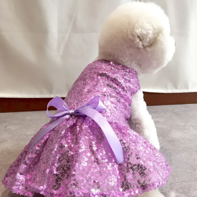 cat wedding gown stylish dog gown