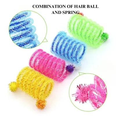 spring tube for cats cat hunting toy