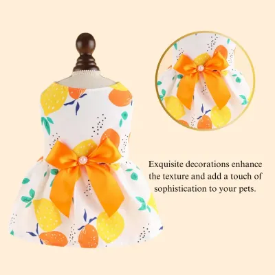 small dog summer outfit pet clothing for hot weather