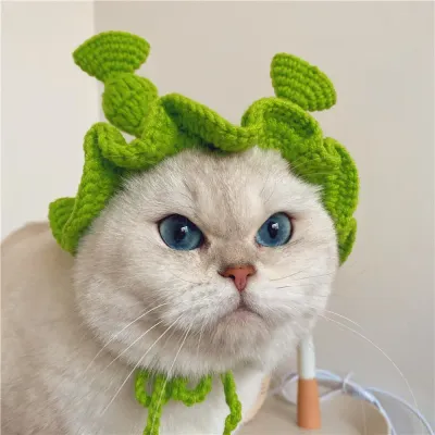 pet Shrek cosplay headpieces (1)_1 Adjustable Shrek pet hat, ideal for small to medium pets